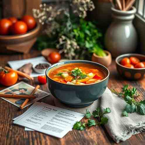 Homemade Vegetable Soup Recipes Now